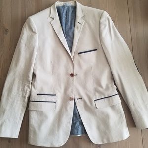 Paisley & Gray Linen look suit